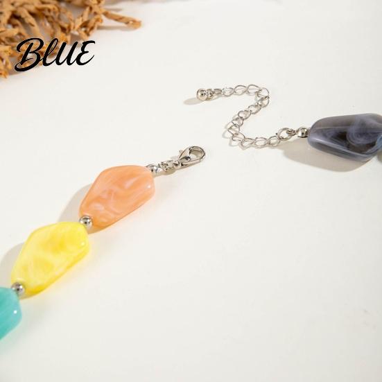 Handcrafted Bead Necklace for Women Bohemian Special-Shaped Beads Beach Special-shaped