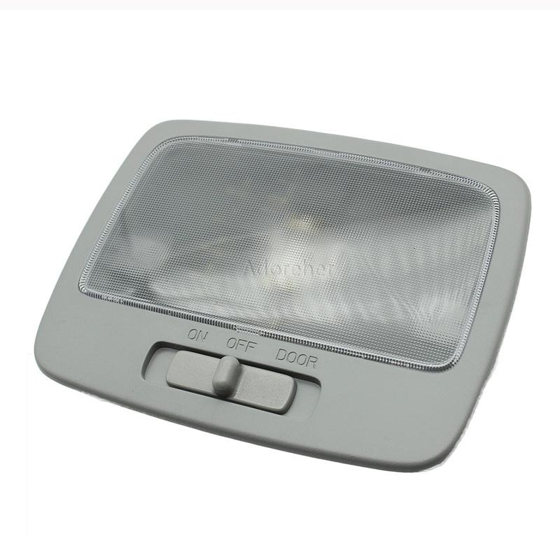 Gray Car Rear Interior Reading Light Indoor Ceiling Reading Lamp for KIA Sportage 2005-2010