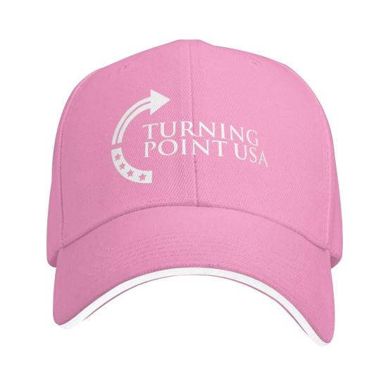 Turning Point USA Charlie Kirk Hat Unisex Adjustable Baseball Cap for Men Women Vintage