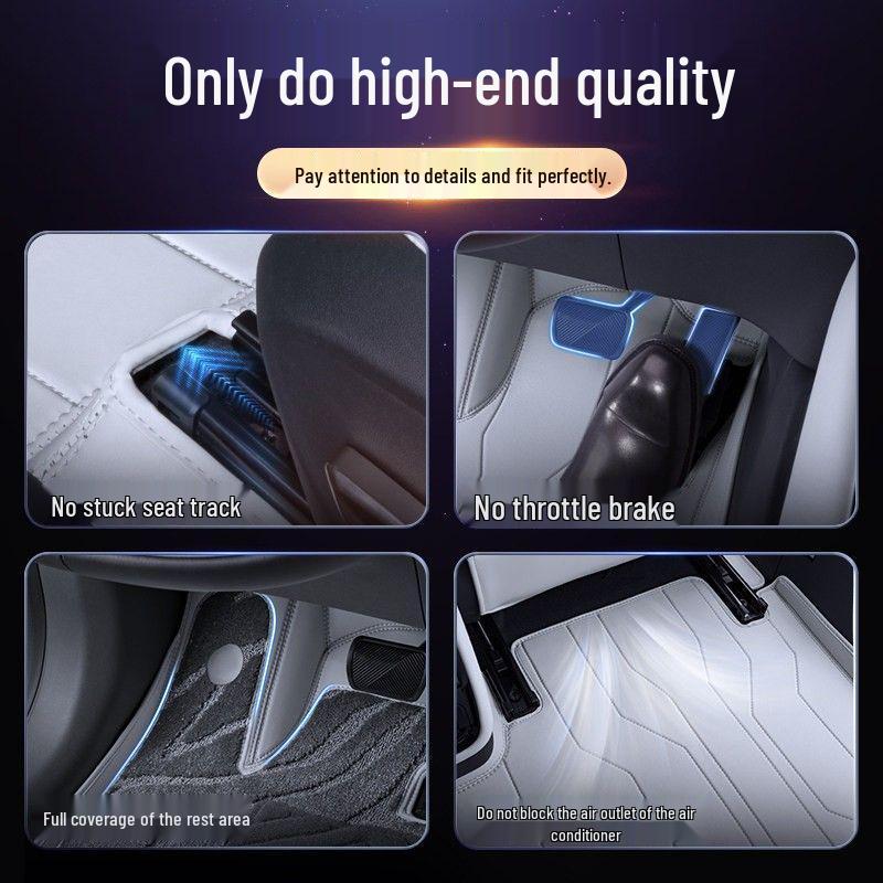 XPeng G7 2025 Five-Seater Car Floor Mats & Carpet Accessories