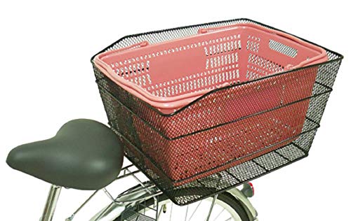 Shoyo Mesh Basket, Extra Big, Fixed Type, Rear, Black, Y-5248
