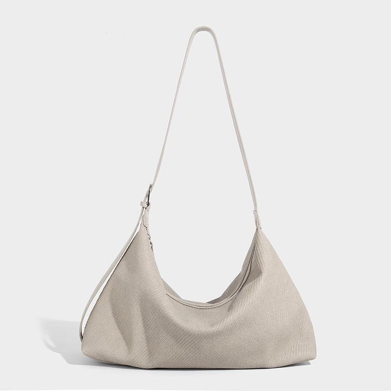 2025 New Autumn Winter Niche Single Shoulder Underarm Tote Bag Korean Style Large Bag Women's Fashion Crossbody Bag