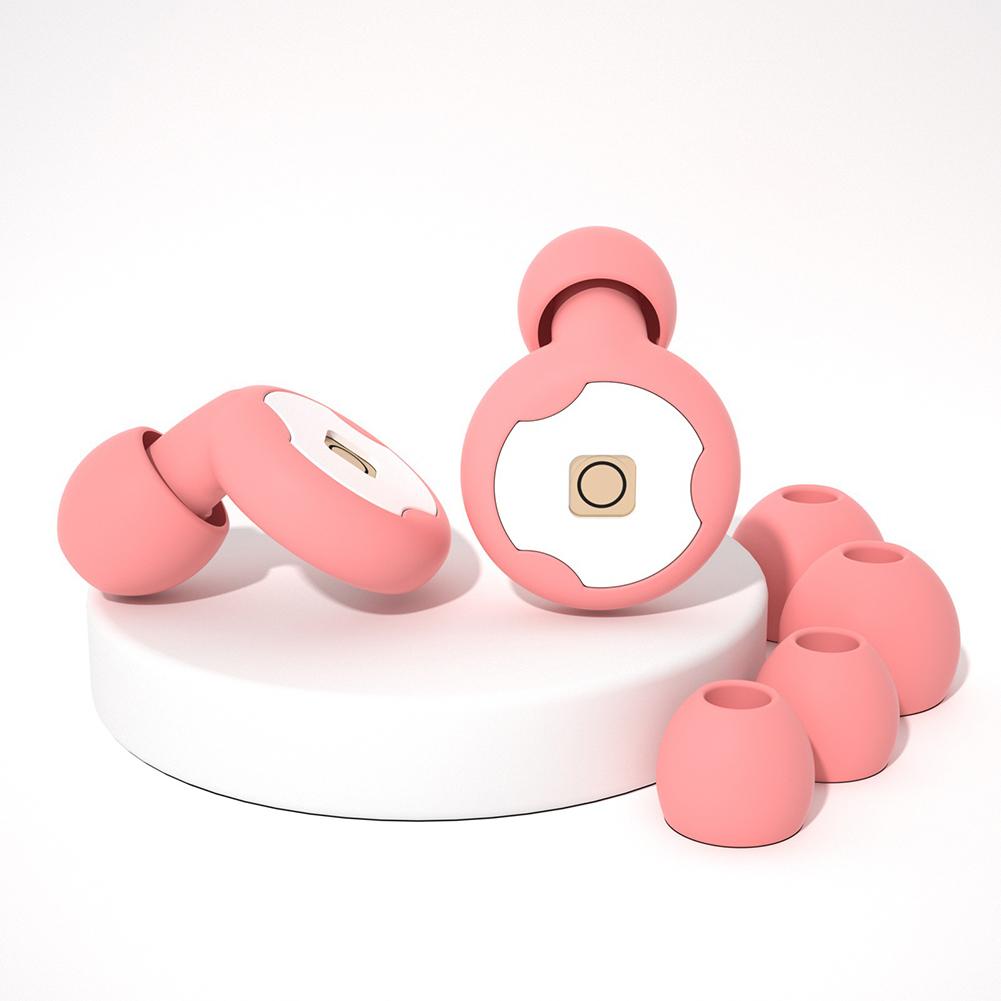 

Силиконовые беруши с кольцевым фильтром, удобные, многоразовые, звукоизоляционные, противошумные, беруши для сна, бесшумные, шумоподавляющие беруши 09