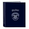 4-ring Folio Binder - Safta - 27x6x33 Cm - Navy Blue - Hard Cover - Durable - Versatile - For Children