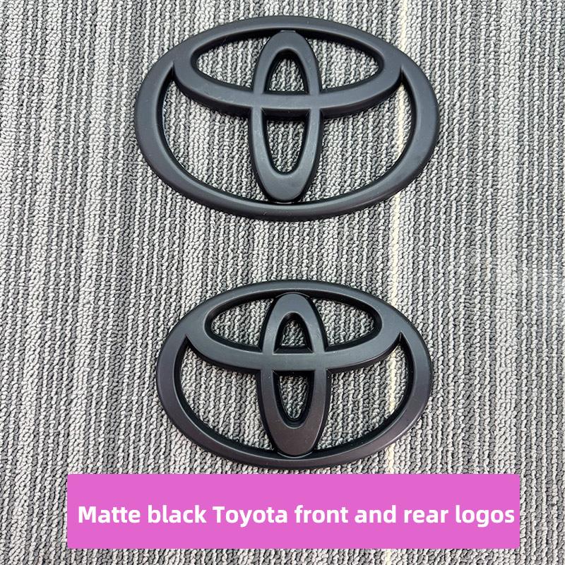 2026 Neu Für Toyota Auto Logo 3D für Toyota Auto Serie Corolla Camry RAV4 Front Kühlergrill Haube Motorhaube Emblem Hinten Heck Stoßstange Tr