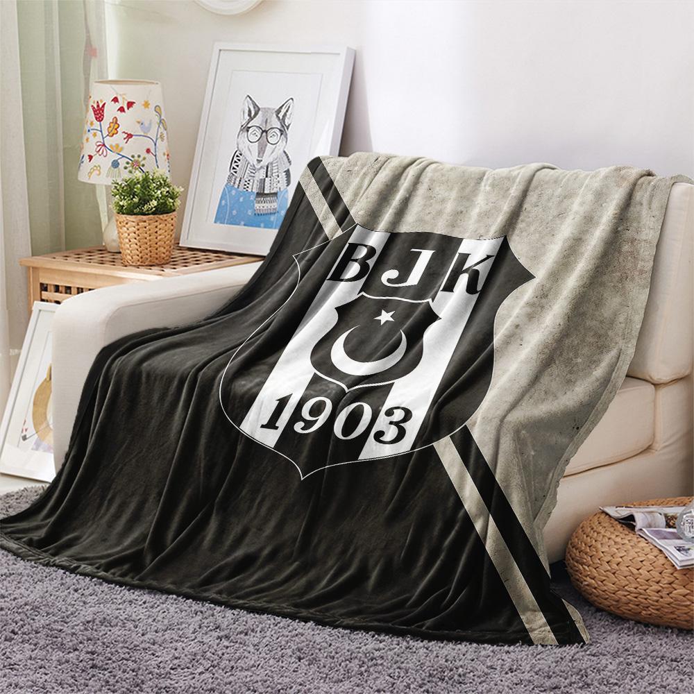BJK Flannel Blanket, High quality Comfortable for All Seasons, Home Decor, Warmth and Comfort