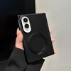 Luxury Metallic Paint 360 Rotating Kickstand Hinge Protection Phone Case For Samsung Galaxy Z Fold 8 Ultra 7 6 5 4 5G Cover