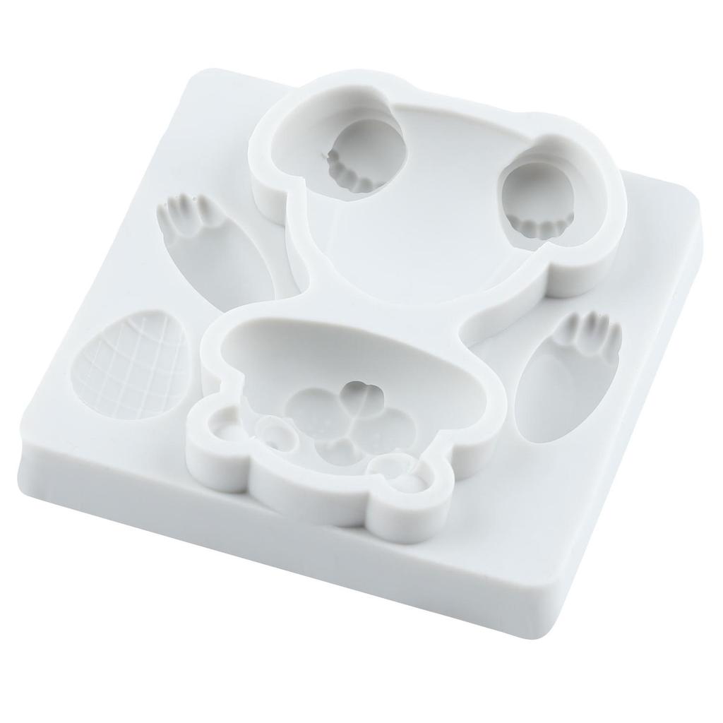 Beavers Silicone Molds Woodland Animal Fondant Mold Cake Decorating Tools Cupcake Topper Candy Chocolate Gumpaste Mold