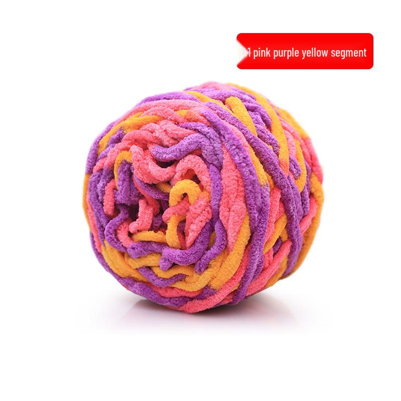 Ice Bar Chunky Soft Yarn for Hand-Knitted Scarves, Crochet Hooks, Slippers, and DIY Projects for Men and Women