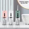Oral Irrigator 3 Modes Portable IPX7 Waterproof Water Jet Flosser Teeth Cleaner Pulse Dental Handheld Oral Cleaner New