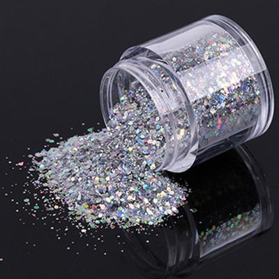Paillettes à Ongles Multicolores en Bouteille Manucure Séquins Colorés/Coloré/04# 0.6mm