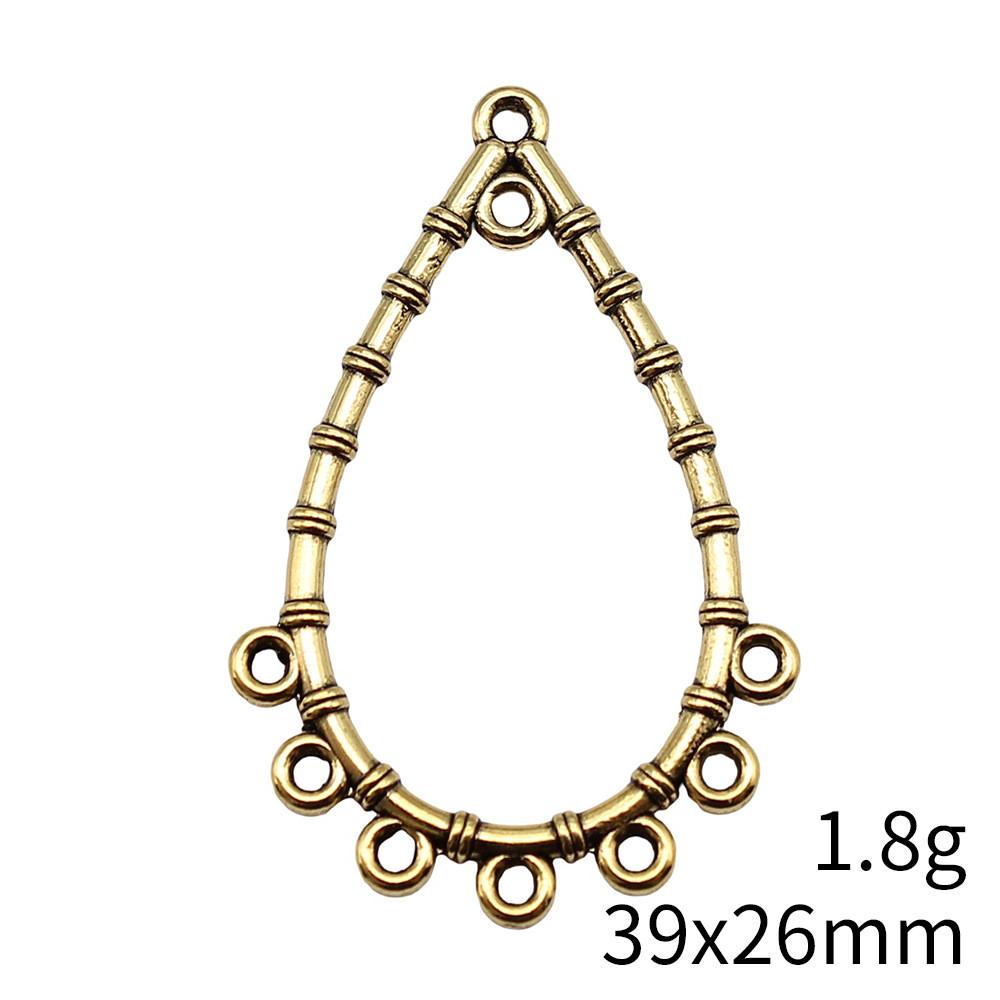 2025 Trend Accesories Water Drop Earring Connector Accessories Parts Ornaments For Home Accessories Parts