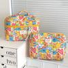 Graffiti Cosmetic Bag Going Travel Portable Storage Wash Bag Quilting Large Capacity Handbag