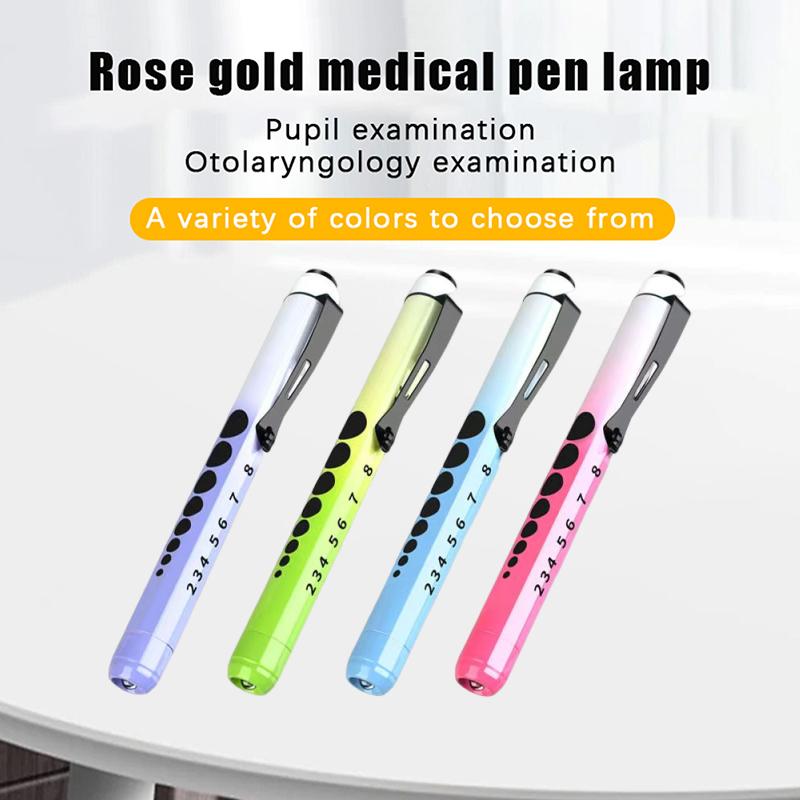 Portable Pocket Medical Pen Light Led Penlight Torch Otoscope Flashlight Ophthalmoscope For Doctor Nurse Emergency First Aid
