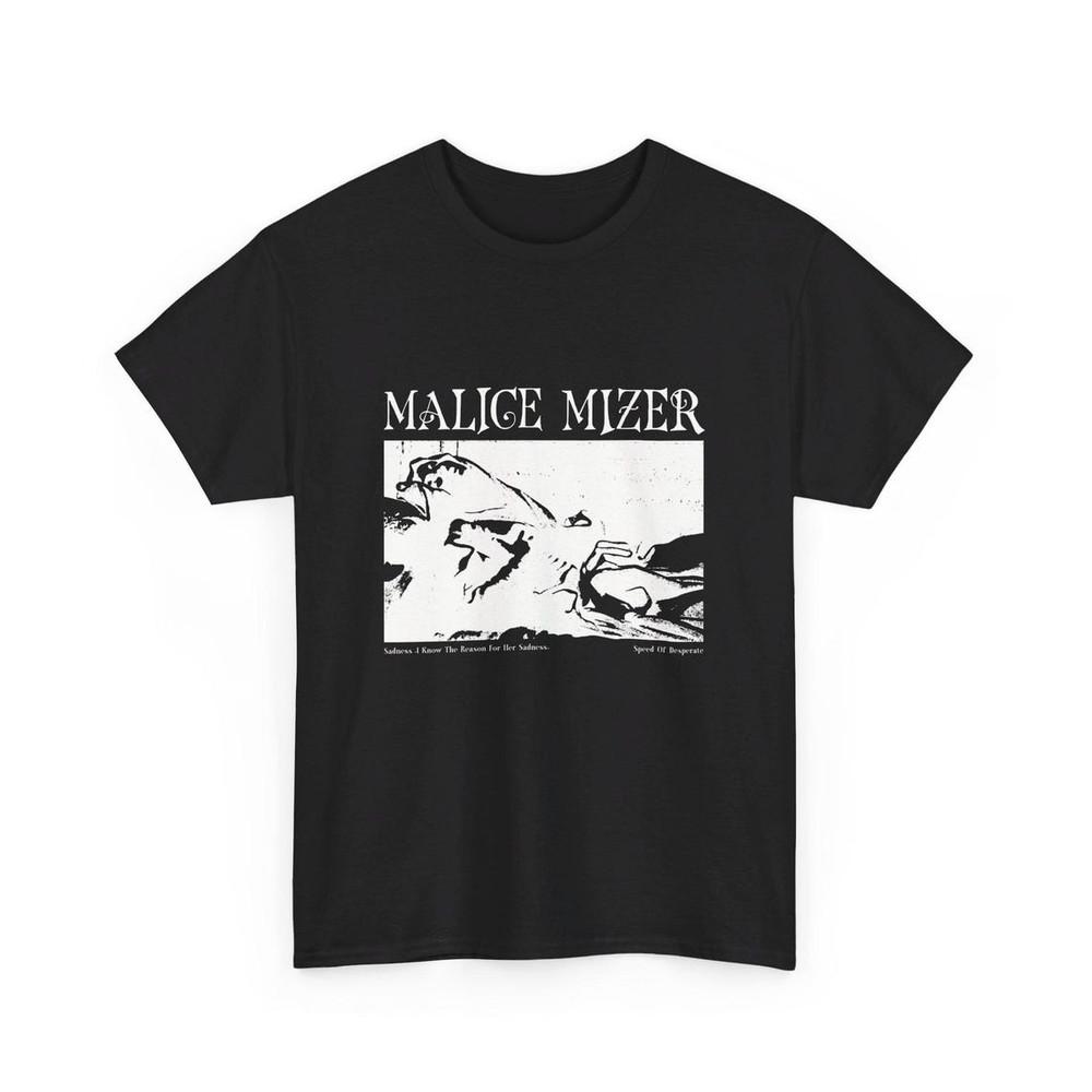 

Malice Mizer Tee-Shirt, Sadness Demotape, Visual Kei, Mana, Kozi, UNISEX SHIRT 2XL