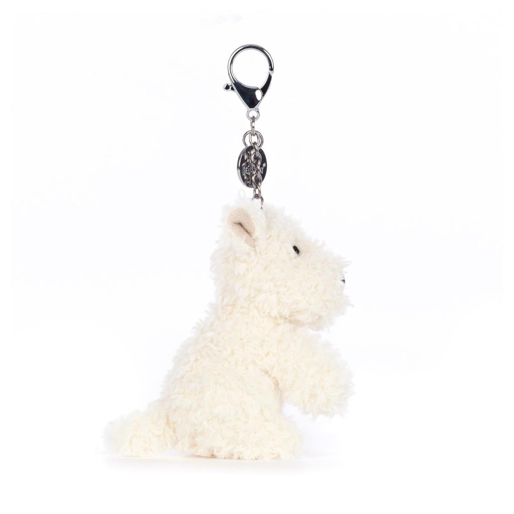 Jellycat Keychain Bag Munro Scottie Small Charm, Dog,