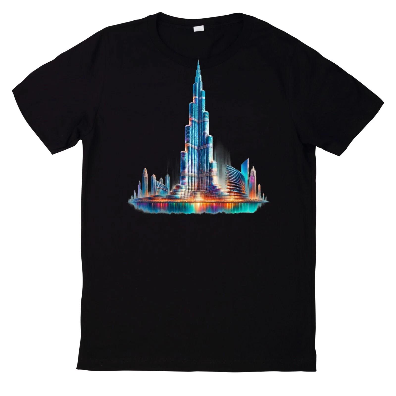 T-Shirt Aquarell Reise Sehenswürdigkeiten XXXL