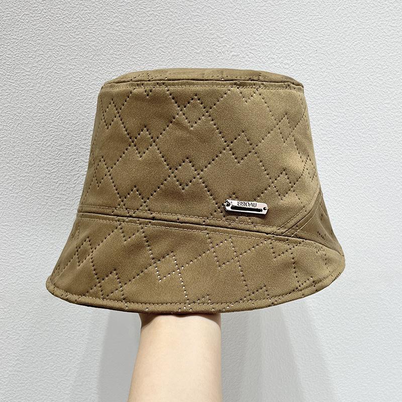 Summer Bucket Hat Comfortable Breathable Hat Simple and Fashionable Fisherman Hat