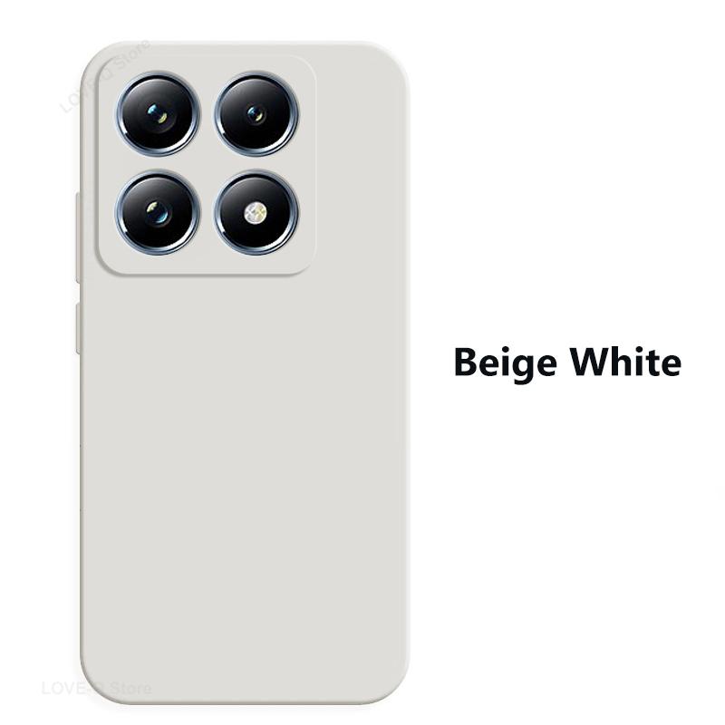 

Для Mi 14T Mi14T Pro Чехол Жидкий Силикон Мягкие Чехлы Для Телефонов Xiaomi Mi 14T Mi14T Pro Чехол Mi 14 T Pro Аксессуары Xiaomi For Xiaomi 14T Pro