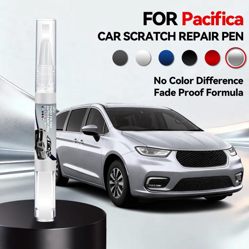 Pisak do naprawy lakieru samochodowego Dla 2004-2025 Chrysler Pacifica/ Pacifica PlUG-IN Hybrid Akcesoria do naprawy rys lakieru Biały GW7 Czarny