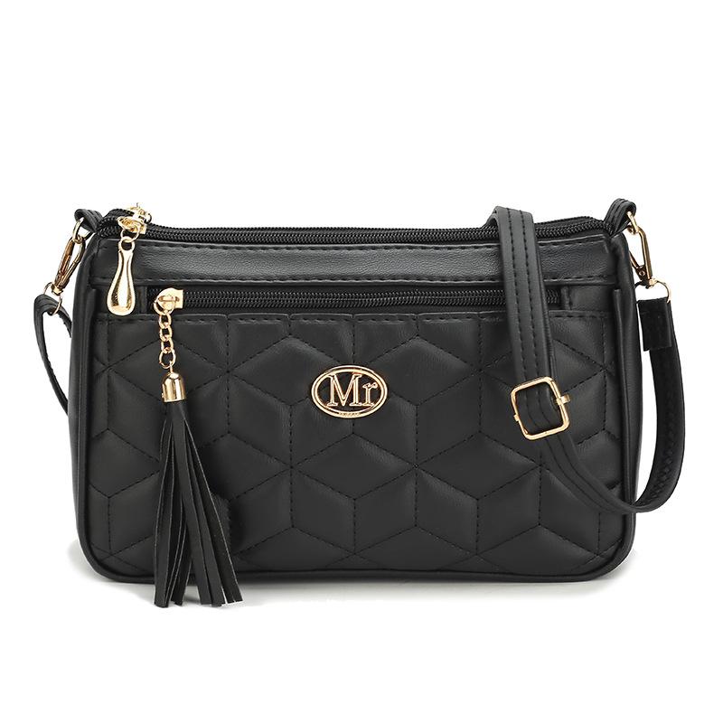 Small and medium bags Crossbody summer women's mini new medium mother bags Soft leather rhombus embroidered women's bags Mobile phone satchel