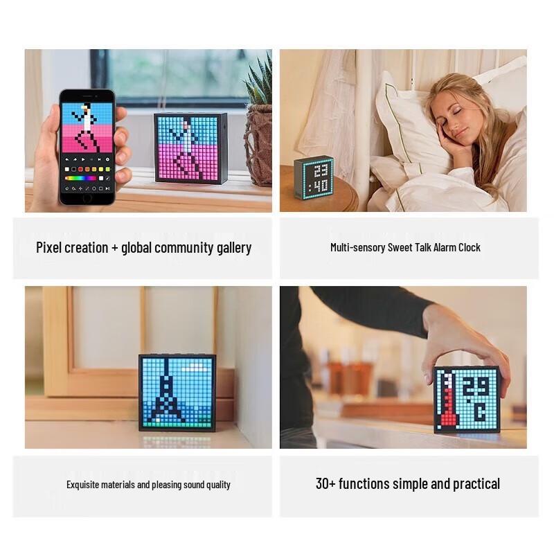 Divoom EVO Portable Pixel Art Bluetooth Speaker