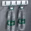 Stylish Milky White Space Aluminum Adhesive Hooks For Bathroom And Door Use