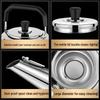 316 Stainless Steel Whistling Stovetop Kettle for Household Use