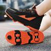 Unisex Button Extension 4 Wheel Roller Skates Shoes New Sneakers With Wheels For Boy Girls Skating Skates Shoes With Wheels