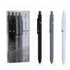 Zan Shi Linghang Academy Style Retro Gradient Pens - Black, White, Gray Morandi, 0.5mm CS Head