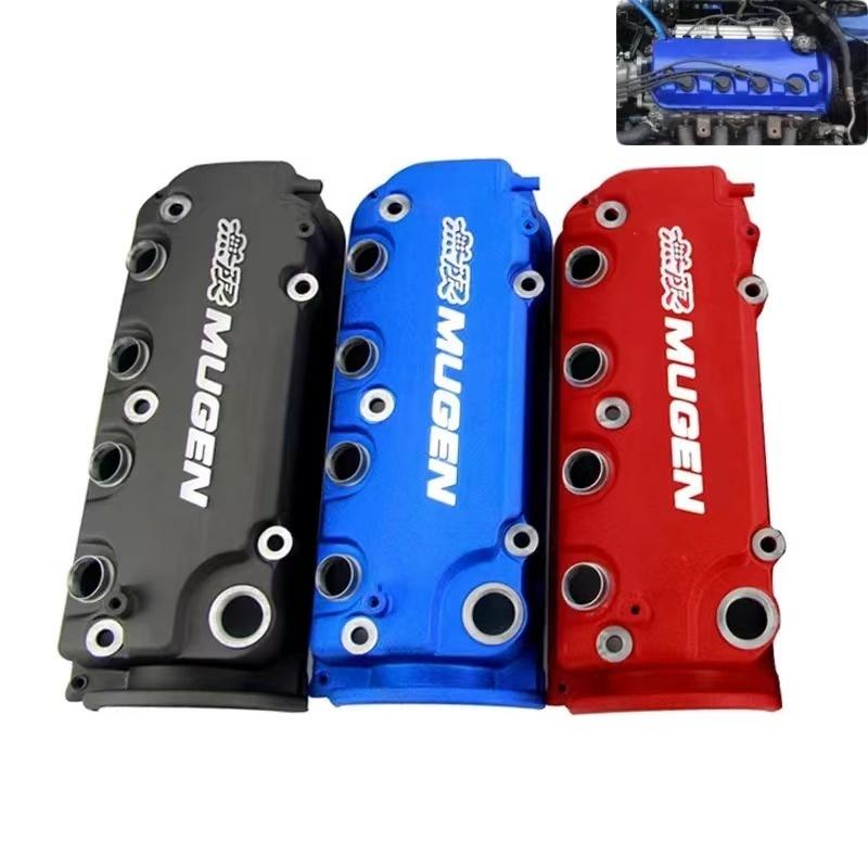 Blue Red Black Auto Parts Engine