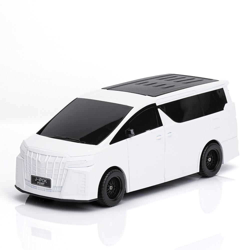 

Solar Car Model Bluetooth Speaker - Creative Mini Wireless Audio Ornament P339T білий