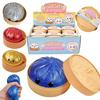 Pieróg Squishy Symulowany Parzony Bułeczka Squishy Piłeczka Antystresowa Miękka Powolny Odbiór Sensoryczne Zabawki do Ściskania Zabawka Fidget Ulgę w Stresie Prezent
