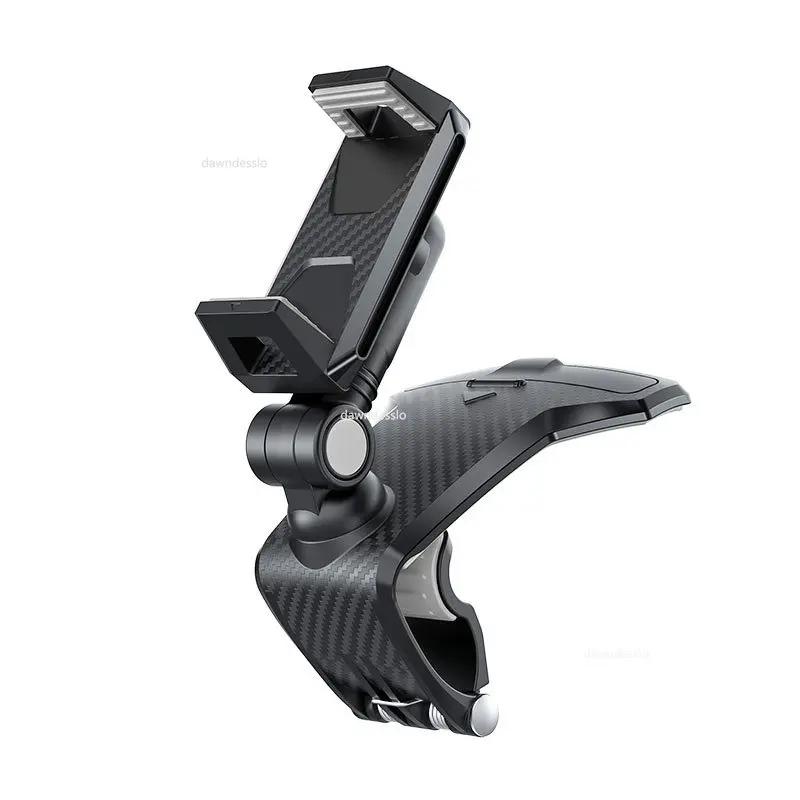 Car Cell Phone Support 1260 Degree Rotatable Dashboard Phone Number In The Car Phone Holder For 7 Inch Xiaomi Mobile Phone Stand