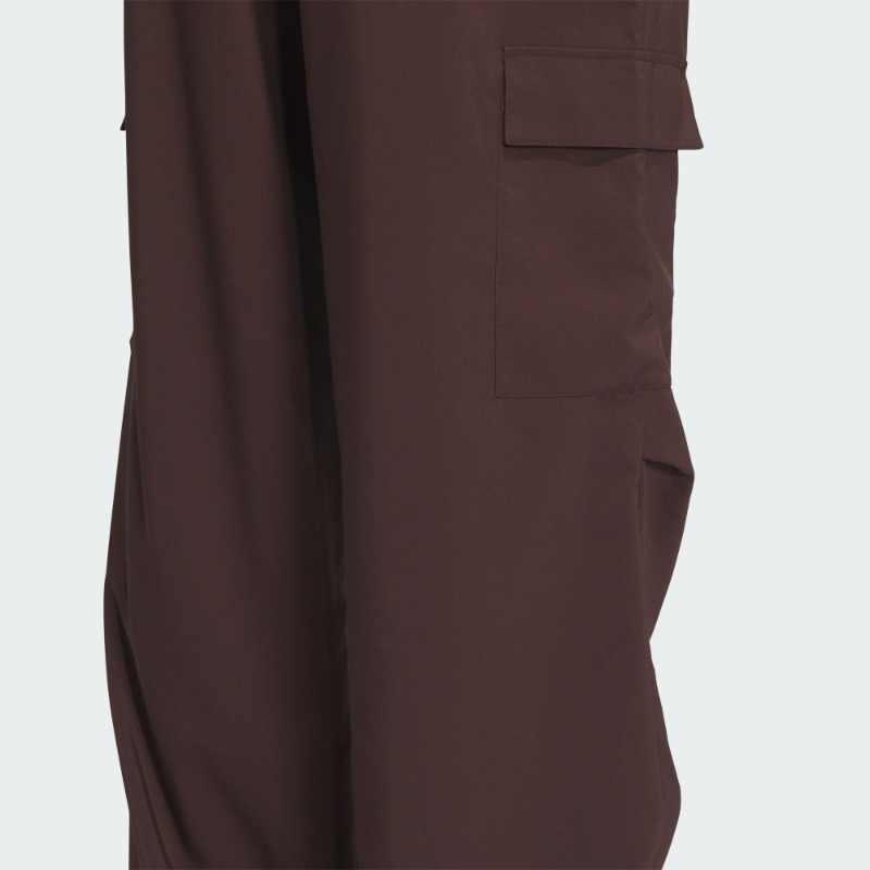 Adidas Climacool Sports Lifestyle Series Sun Protection UPF50+ Cargo Multi-Pocket Loose Casual Pants Men Pants Dark-Gray Brown KA9313