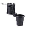 Increased Storage Capacity Cup Holder 2 In 1 Multifunctional Car Expander Adapter with Ergonomic Adjustable Base Double Layer Auto Organizer