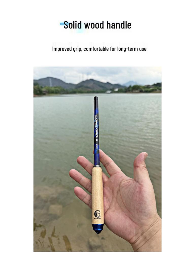 Ultra-Light 1.8m/2.1m Stream Fishing Rod for Crucian Carp, Minnow, White Amur