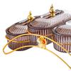 Dried Fruit Dish Appetizer Food Serving Tray Nuts Platter Snack Dishes for
