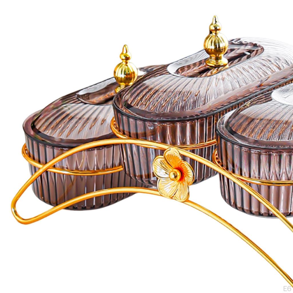 Dried Fruit Dish Appetizer Food Serving Tray Nuts Platter Snack Dishes for