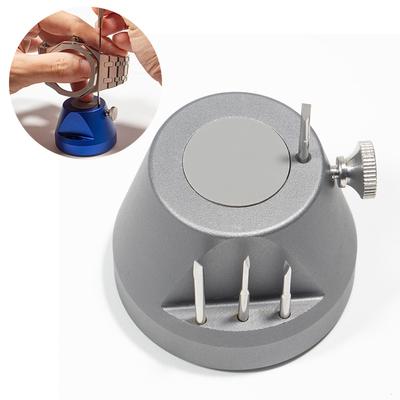 NEW Heavy Duty Double End Watchband Bracelet  Screw Removal Block Watch Repairing Tools For Watchmakers Disassembly Holder Tool