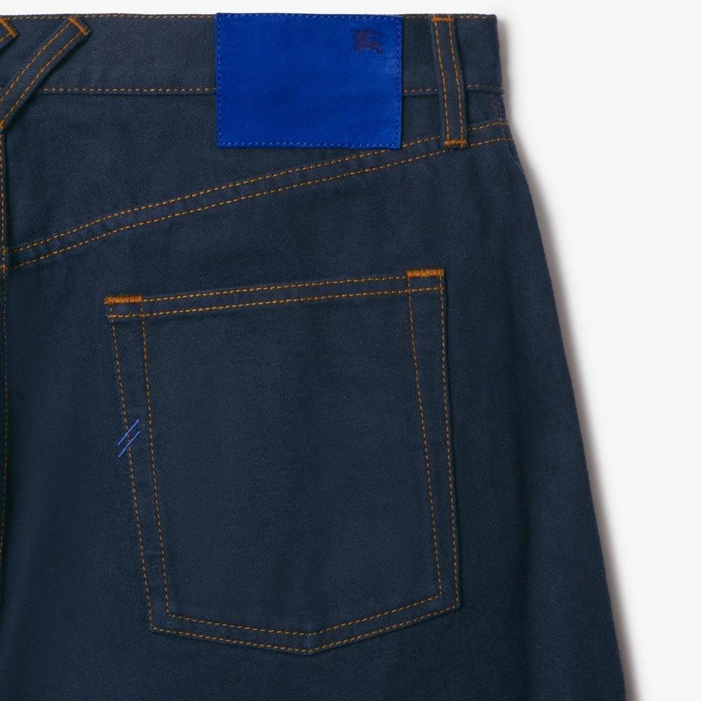 Burberry Rose Printed Turn-Up Brim Jeans Men's 80807791