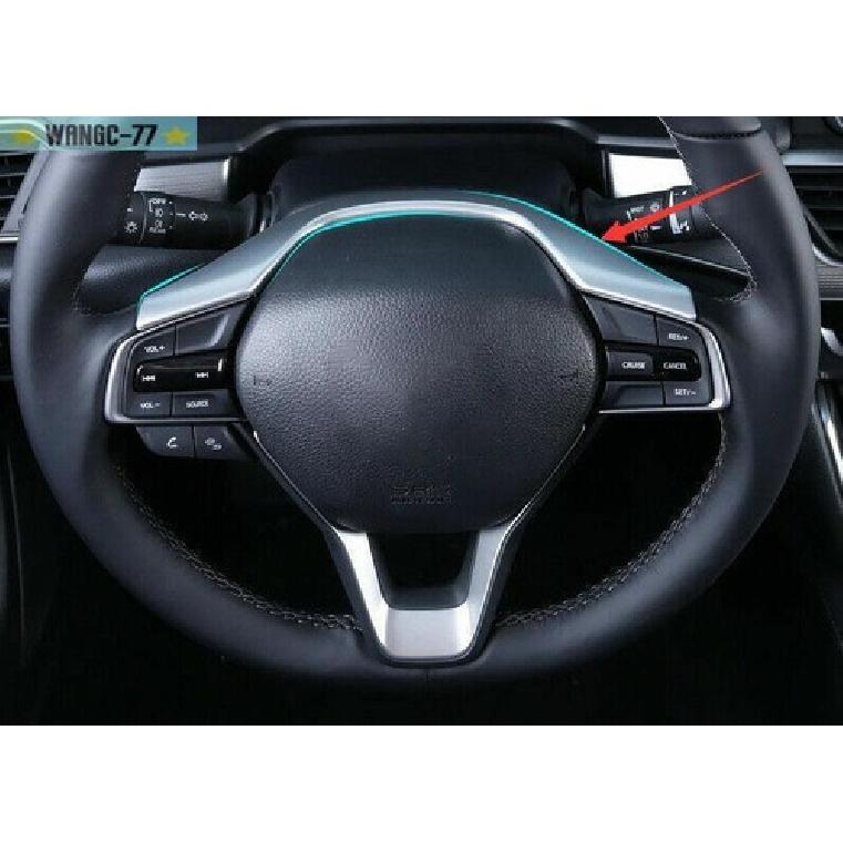 Silver Interior Cover Steering Wheel Trim For Honda Accord 10Th 2018-