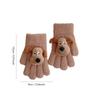 Capybara Mittens Thicken Keep Warm Gloves Portable Gloves  Outdoor