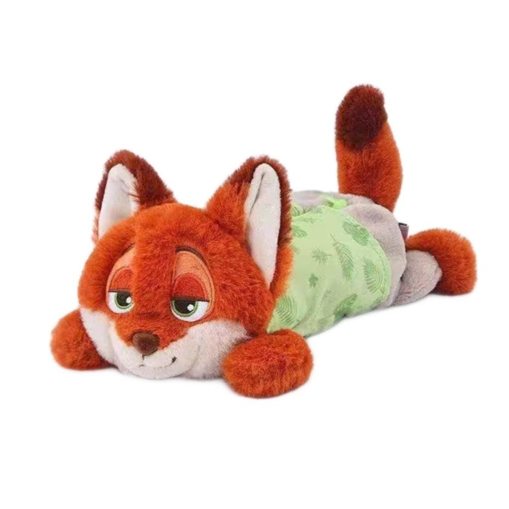 Zootopia Judy And Nick Plush Pencil Case With Storage Pocket For Kids And Teens Nick