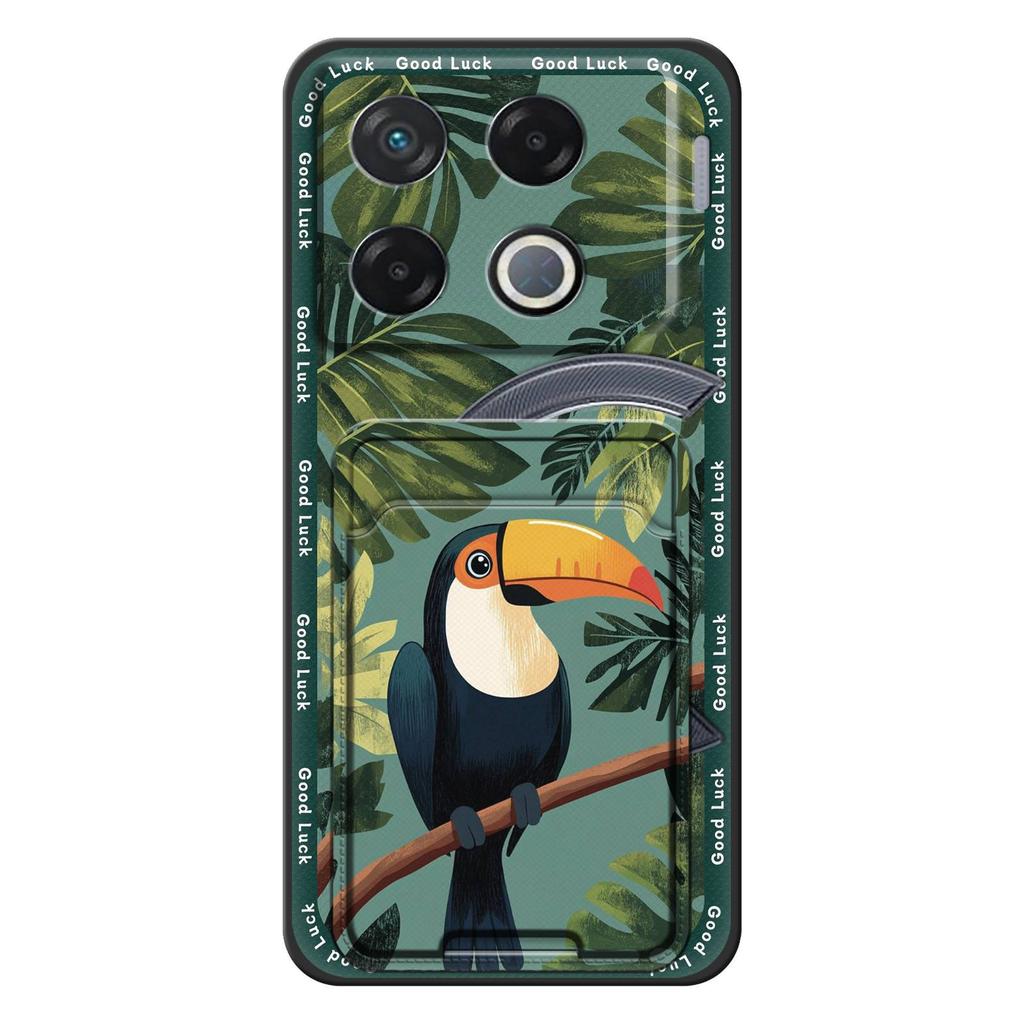 Graffiti Waterproof Phone Case For Infinix GT 20 Pro/X6871 Cartoon Cute Anti-dust Card Bag Fashion Design Anti-knock TPU