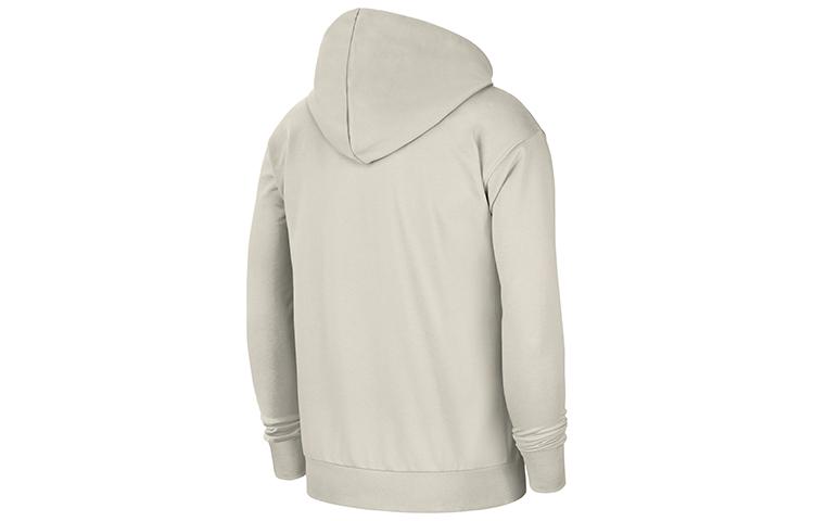 Nike Sweatshirts Men's Light Bone Hooded Moderate Cardigan CN3135-072