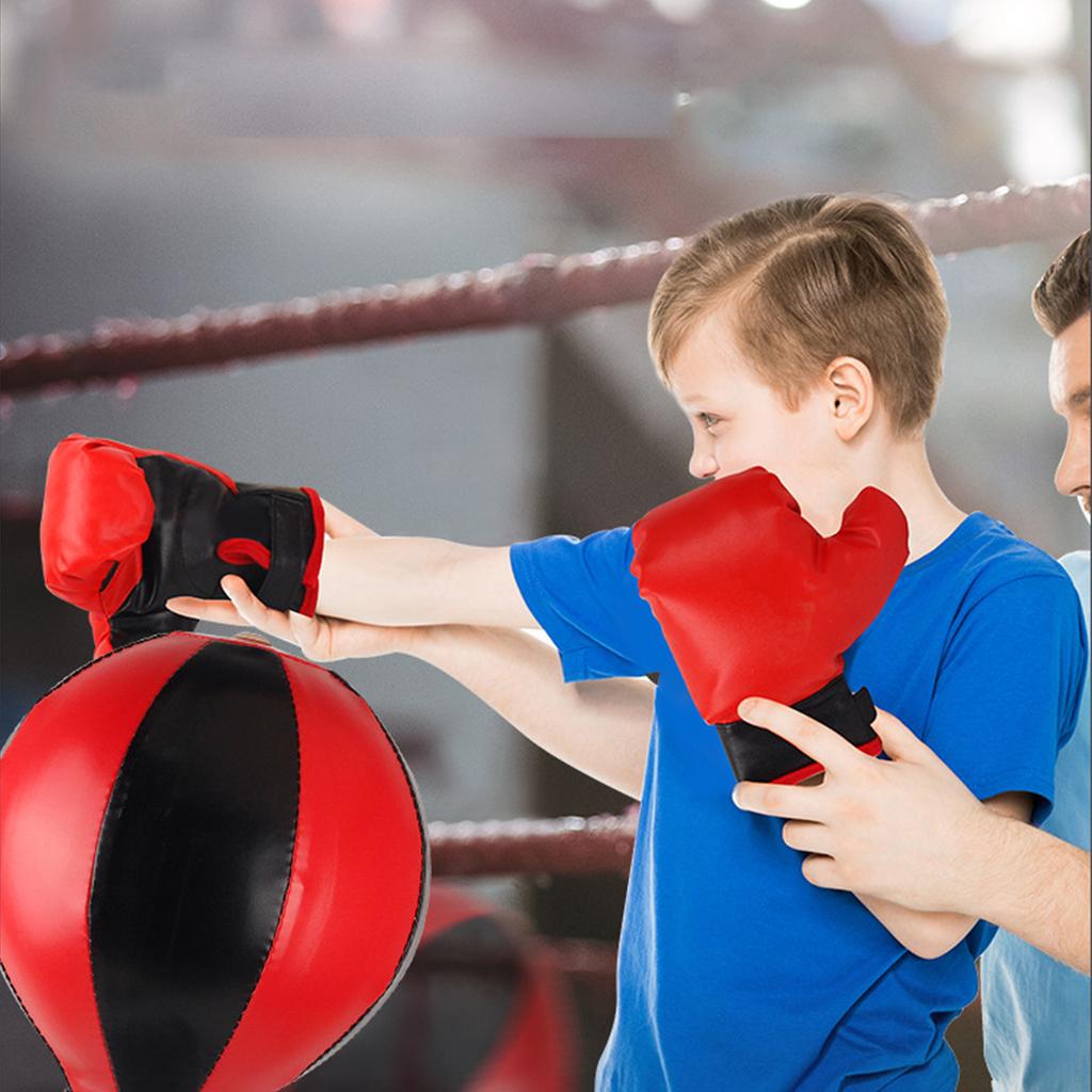 Kids Punching Bag Improve Coordination Desktop Boxing Bag Toy with Suction Cup