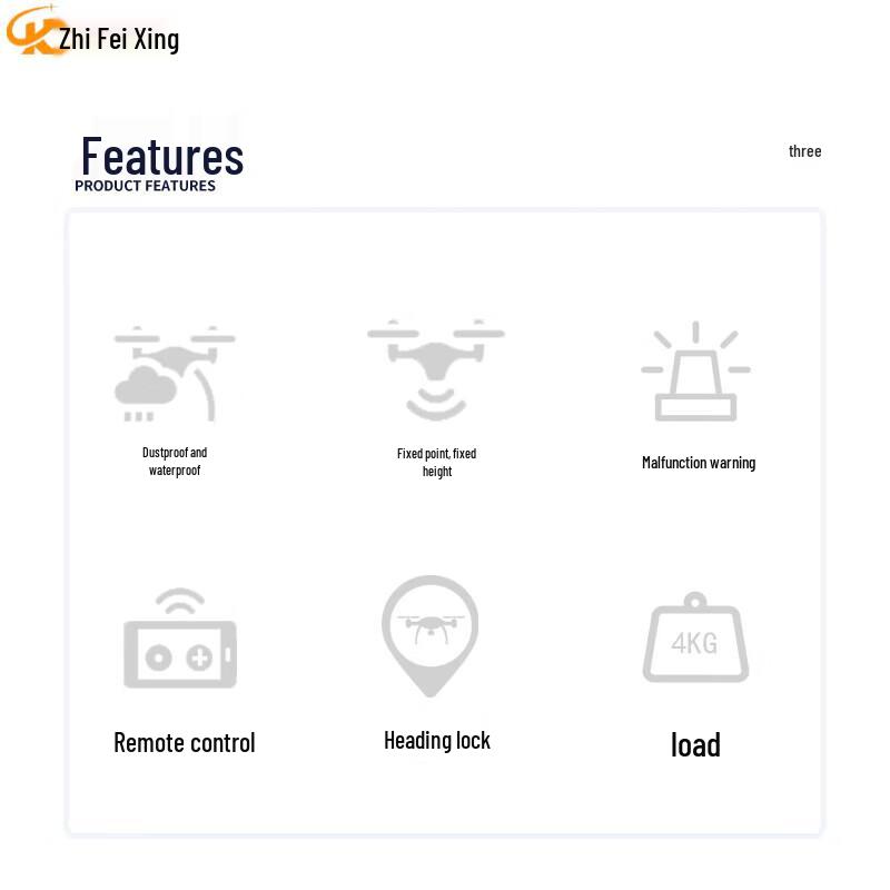 Zhifeixing S6-5D Industrial Hexacopter Drone (CN version)
