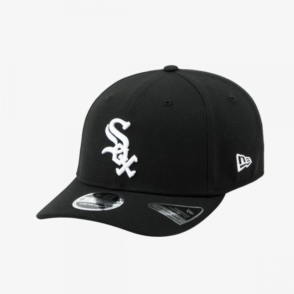 New Era Chicago White Sox Player Stretch Snapback Game Black 60646852 FREE(OSFM)