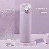 304 Stainless Steel Fashion Vacuum Flask Water Bottle with Straw Simple Bouncing Insulated Cups Portable Travel Coffee Cup Gifts
